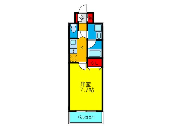 LaDouceur九条の物件間取画像